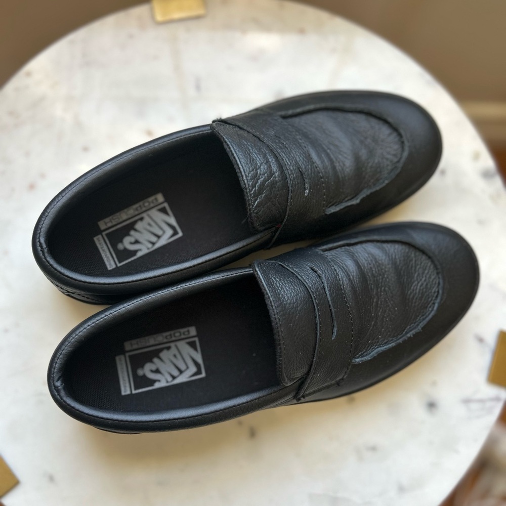 Vans Skate Loafers Black